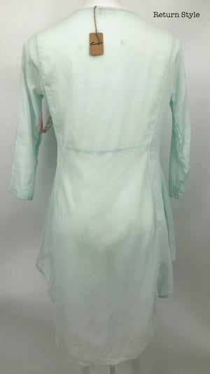 CP SHADES Mint Green Sheer Longsleeve Size SMALL (S) Top