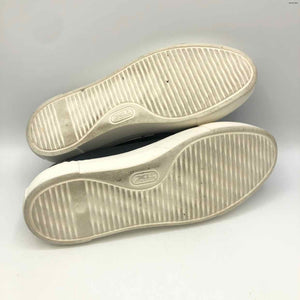 AGL - ATTILIO GIUSTI LEOMBRUNI Navy White Leather Italian Made Perforated Shoes