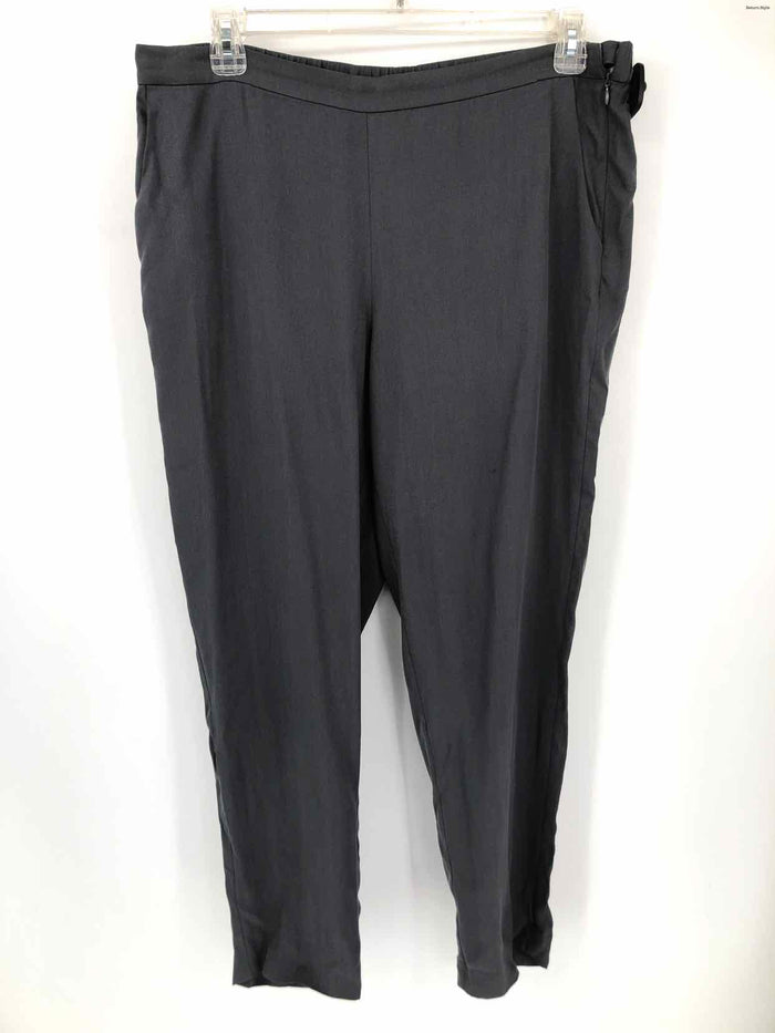 EILEEN FISHER Gray Size LARGE  (L) Pants