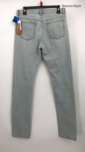 A.P.C. Lt Blue 100% Cotton High Rise Size 29 (M) Jeans