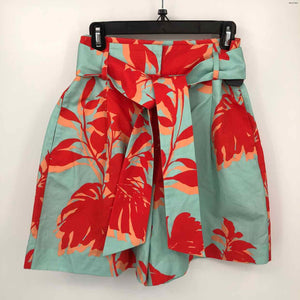 TYLER BOE Red Mint Green w/belt Size 6  (S) Shorts