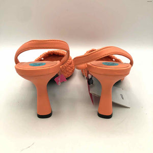 MNG Coral Woven Pointed Toe Heels Shoe Size 38 US: 7-1/2 Shoes