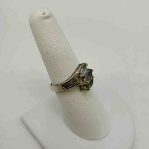 Sterling Silver Amythst SZ 8 Ring SS
