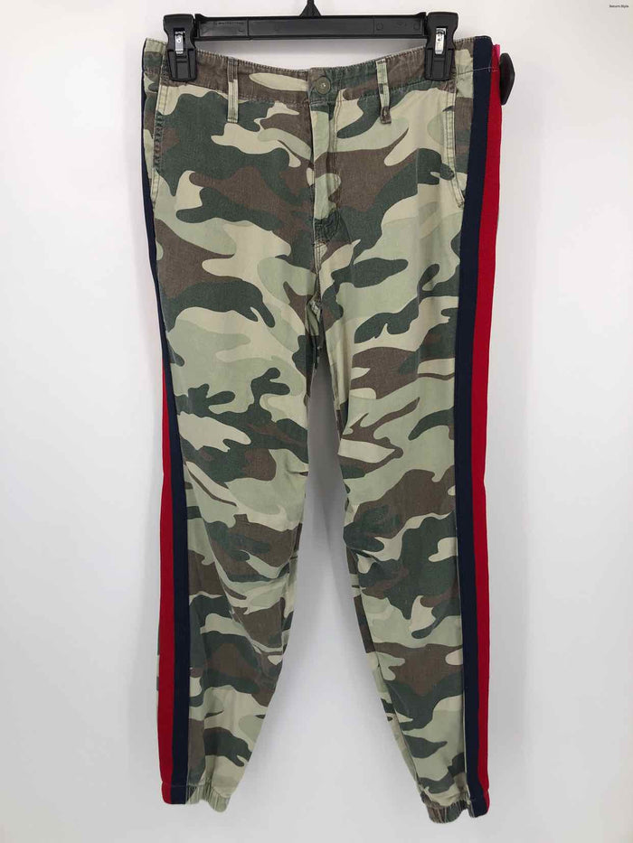 MOTHER Olive Camouflage Jogger Size 26 (S) Pants
