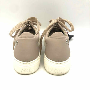 AGL - ATTILIO GIUSTI LEOMBRUNI Beige White Leather Italian Made Perforated Shoes