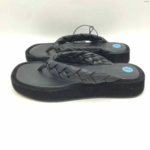 VINCE Black Platform Sandal Shoe Size 6 Shoes