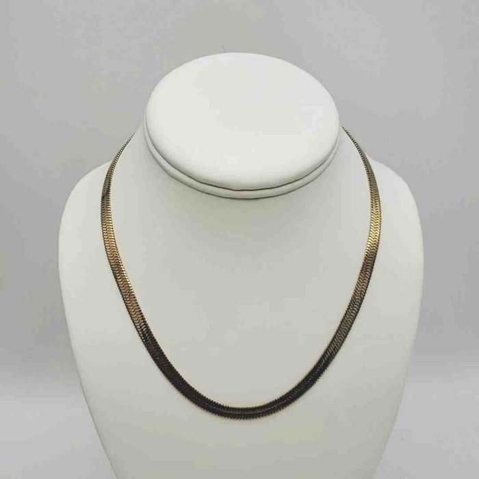 JENNIFER ZEUNER Gold Plated Chain Necklace