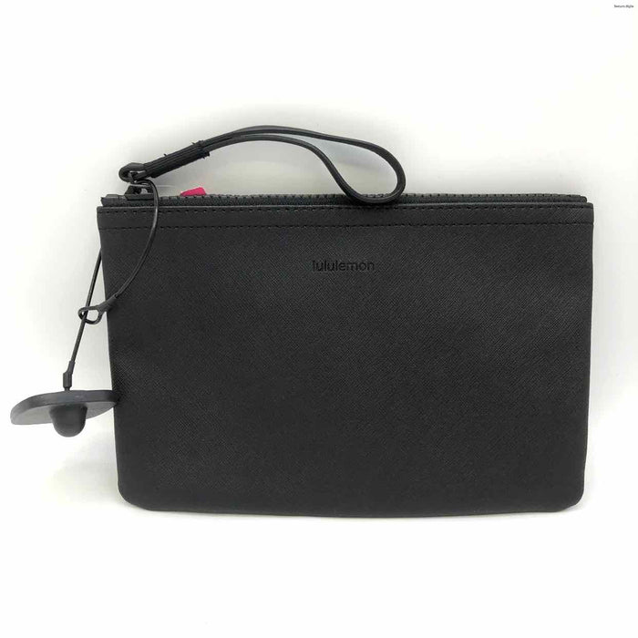 LULULEMON Black Pre Loved Wristlet 8" 5.5" Purse