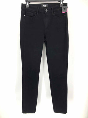 PAIGE Black Denim Straight Leg Size 27 (S) Jeans