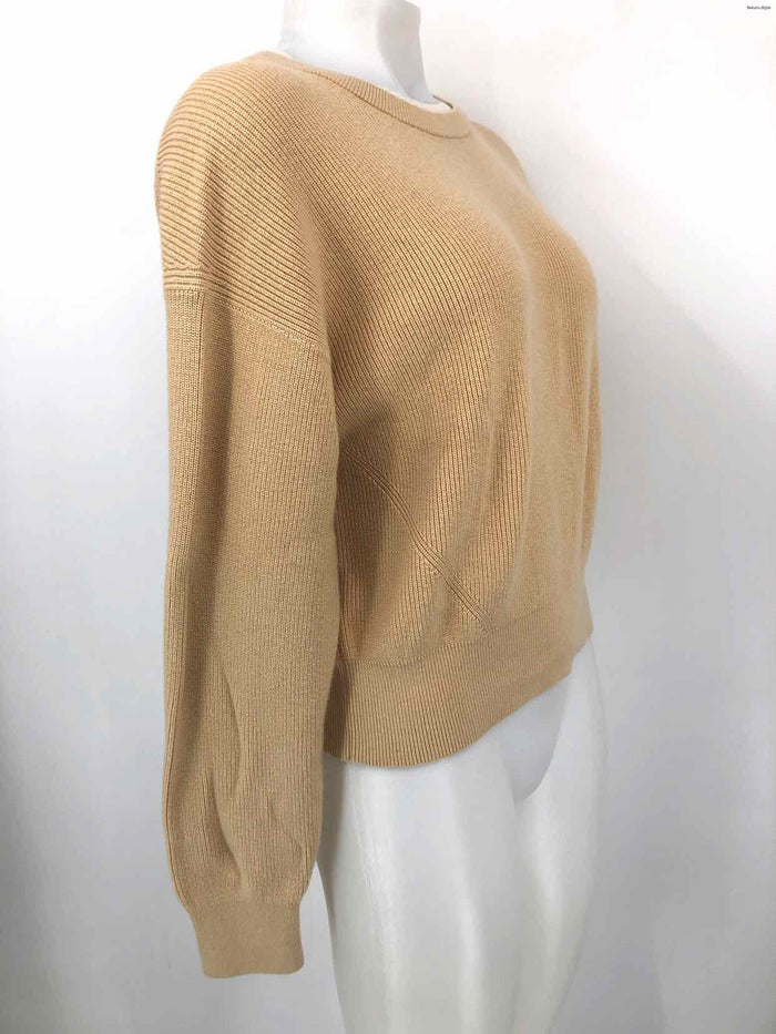 LULULEMON Beige Knit Sweater Size 6  (S) Activewear Top