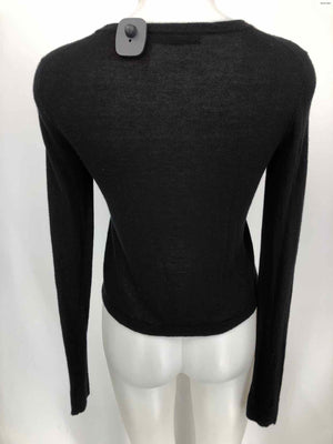 JENNI KAYNE Black Knit Longsleeve Size X-SMALL Top