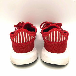 ADIDAS Red White Sneaker Shoe Size 6 Shoes