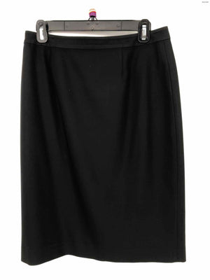 ST. JOHN Black Knee Length Size 8  (M) Skirt