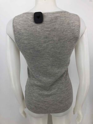 MICHAEL KORS Lt Gray Cashmere Top & Cardigan Size MEDIUM (M) Sweater