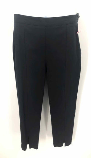 ELAINE KIM Black Cotton Blend Size MEDIUM (M) Blazer & Pants Pants Suit