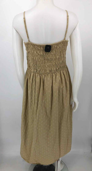 MADEWELL Olive Smock Maxi Length Size X-LARGE Dress
