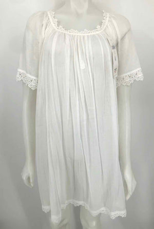 CELESTINE White Cotton Lace Trim Size One Size (M) Nightie