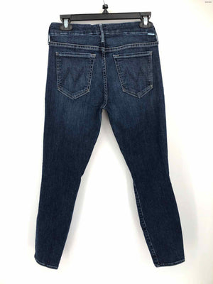 MOTHER Blue Denim Mid Rise - Skinny Size 28 (S) Jeans