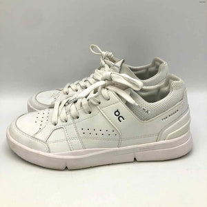 ON CLOUD Swiss Engineering White Leather Sneaker Shoe Size 6-1/2 Shoes