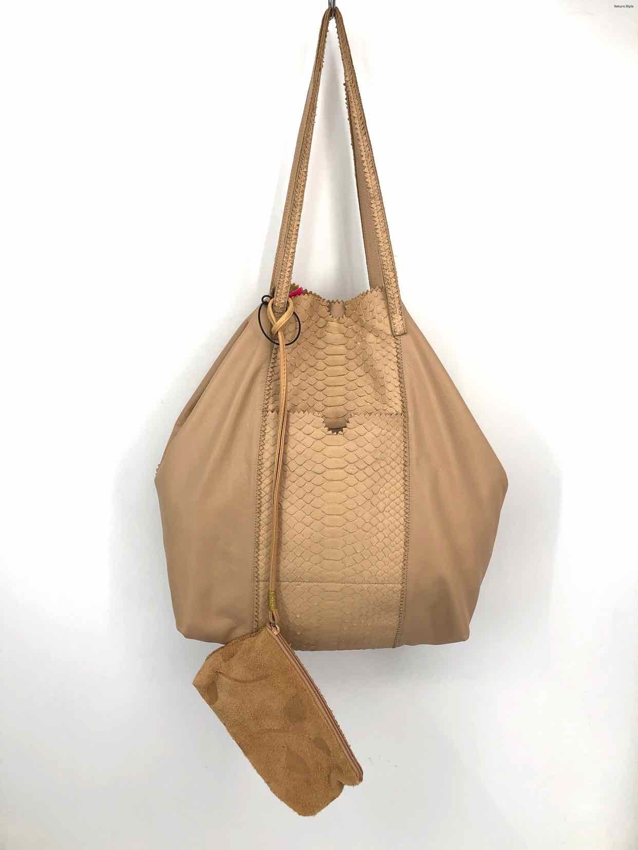 Carlos Falchi Brown Leather retailer handbag