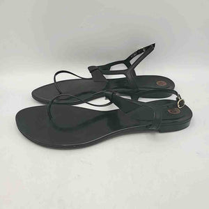 ALEXANDRE BIRMAM Black Bow Trim Sandal Shoe Size 41 US: 10 Shoes