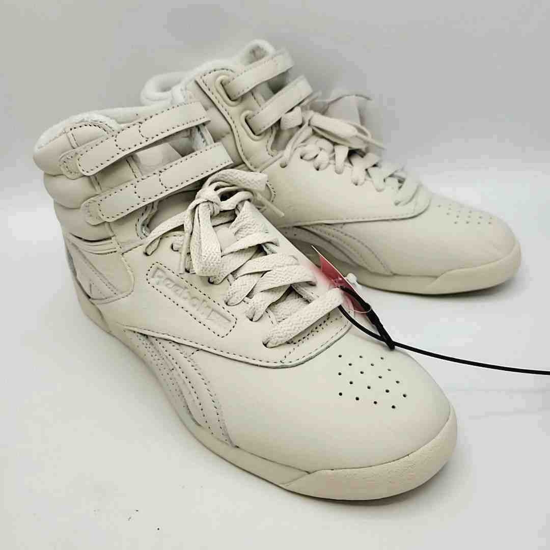 REEBOK Ivory High Top Shoe Size Shoes