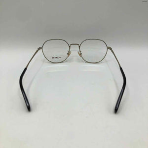 COACH Black Goldtone Pre Loved Wire Glasses w/Case