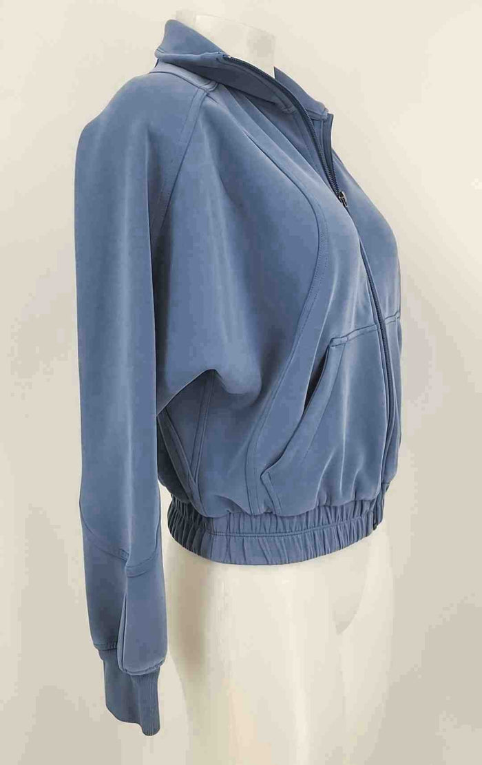 LULULEMON Blue Zip Up Longsleeve Size 2  (XS) Activewear Jacket
