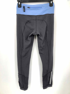 LULULEMON Gray Lt Blue Legging Size X-SMALL Activewear Bottoms