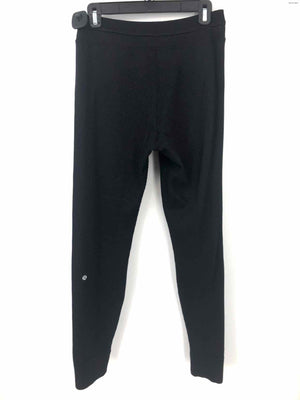 LULULEMON Black Textured Jogger Size 4  (S) Activewear Bottoms