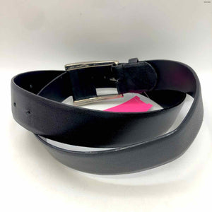 G. DUFTLER DESIGNS Black Leather Belt