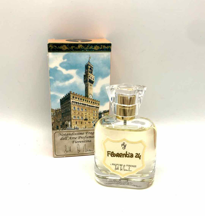 I PROFUMI DI FIRENZE Yellow Clear Glass Ground Shipping Only! Pre Loved Perfume