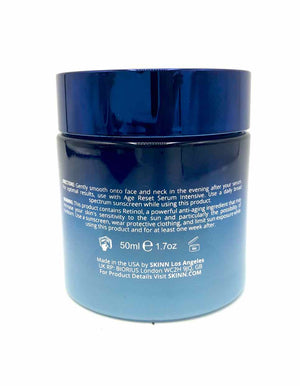 SKINN Blue Glass Ground Shipping Only! New! Misc Item