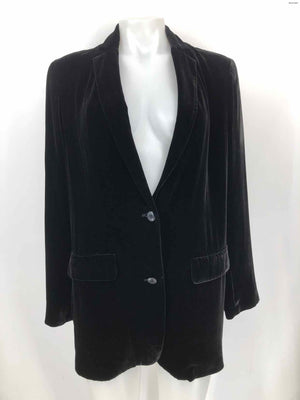 VINCE Black Velvet Blazer Women Size 6  (S) Jacket