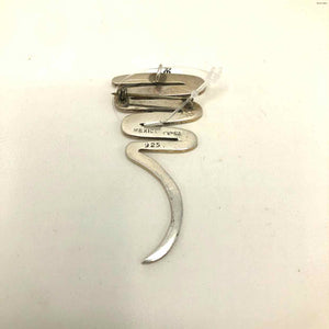 Sterling Silver Zig Zag ss Brooch