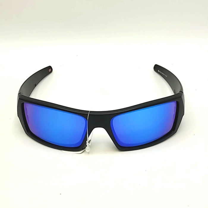 OAKLEY Black Blue Multi Pre Loved Mirrored Sunglasses w/case