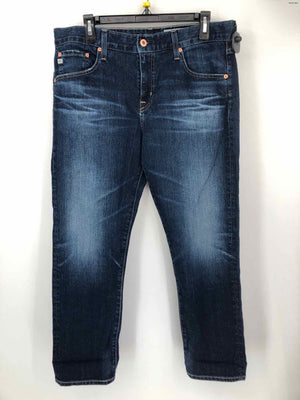 ADRIANO GOLDSCHMIED Blue Denim Mid Rise - Skinny Size 31   (L) Jeans