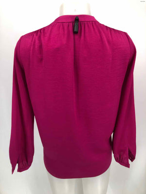 MAJE Fuchsia Satin Pullover Size 1  (XS) Top