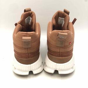 ON CLOUD Swiss Engineering Terra Cotta White Sneaker Shoe Size 9 Shoes