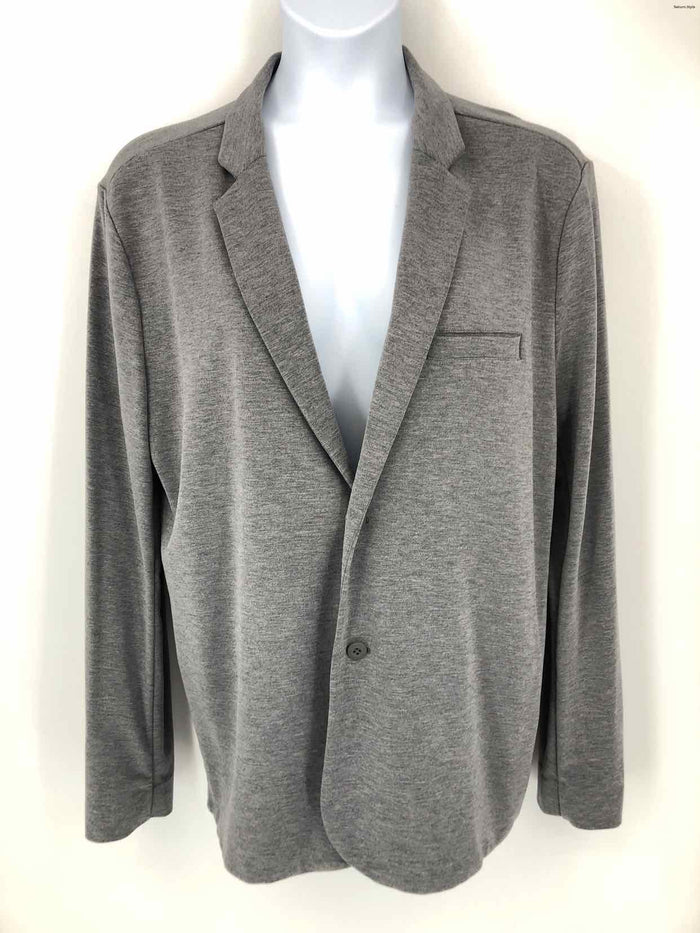 VUORI Gray Heathered Blazer Women Size X-LARGE Jacket
