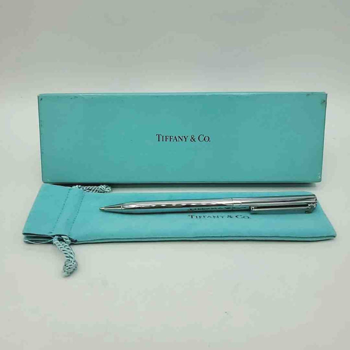 TIFFANY & CO Silvertone Pens
