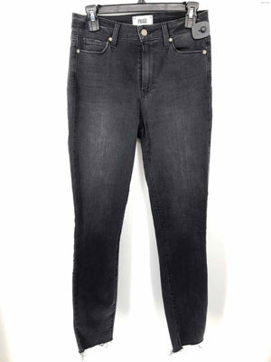 PAIGE Charcoal Denim High Rise Skinny Size 27 (S) Jeans