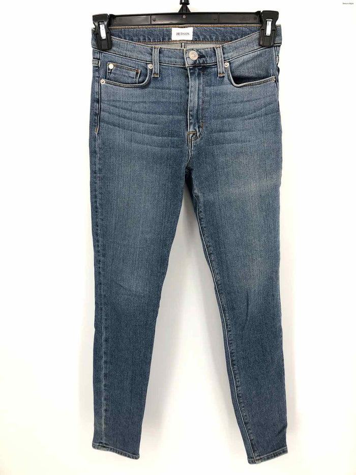 HUDSON Blue Denim Mid Rise - Skinny Size 27 (S) Jeans