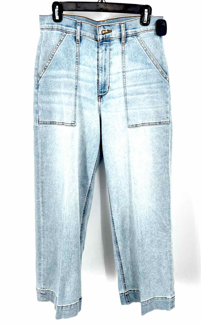 JOES Blue Denim Wide Leg High-Waisted Size 29 (M) Jeans