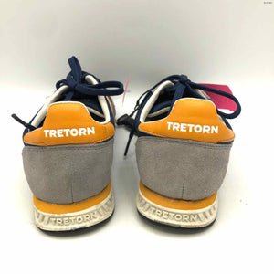 TRETORN Navy Yellow Sneaker Shoe Size 7-1/2 Shoes