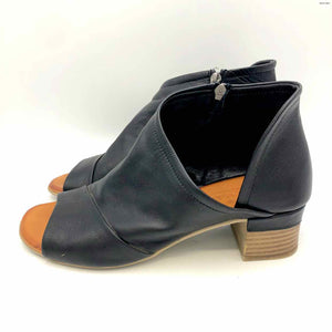 ETHAN VALDES Black Tan Heels Shoe Size 40 US: 9-1/2 Shoes