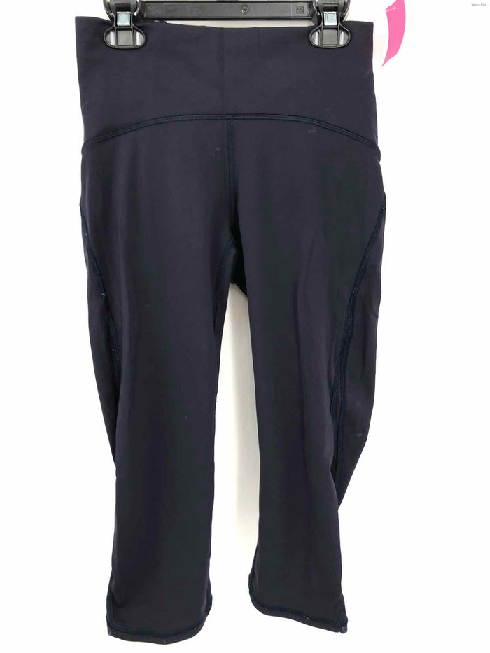 LULULEMON Navy Capri Legging Size 4  (S) Activewear Bottoms