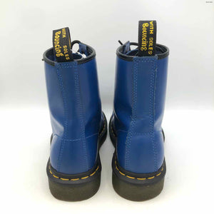 DR. MARTENS Blue Black Combat Shoe Size 7 Boots