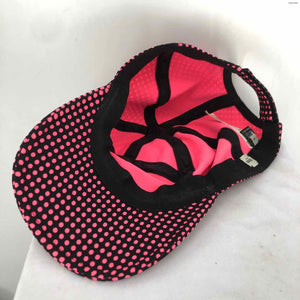 FENDI Fuchsia Black Dot Cap Hat