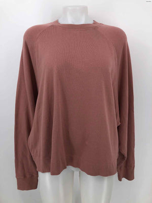 VUORI Dusty Pink Sweatshirt Size SMALL (S) Activewear Top